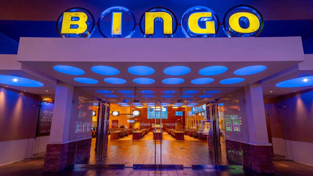 Bingo Front Entrance at Red Rock