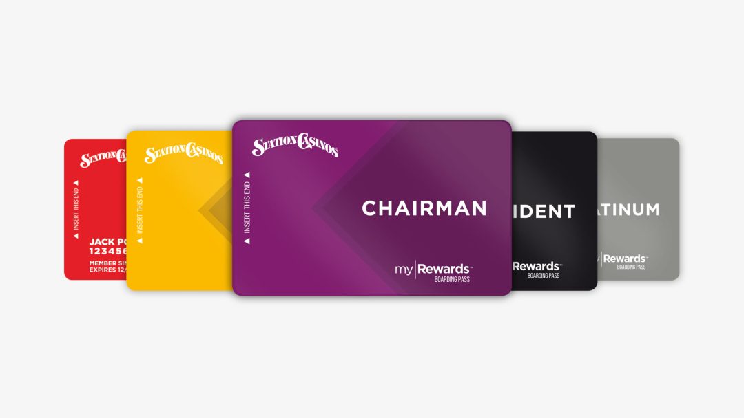 Five Boarding Pass Card stacked