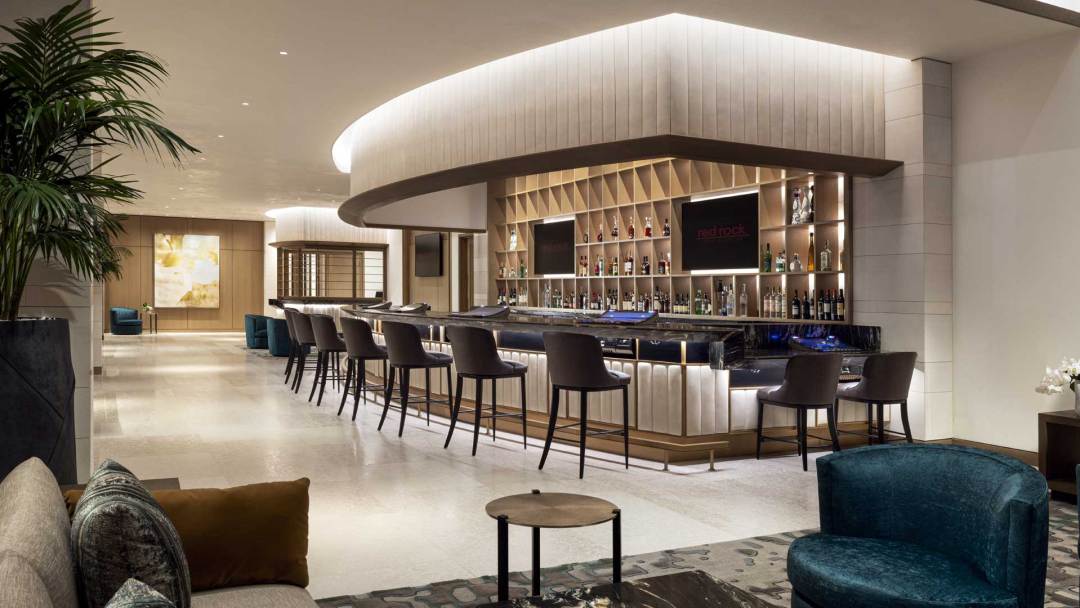 High Limit Room. View of Bar.