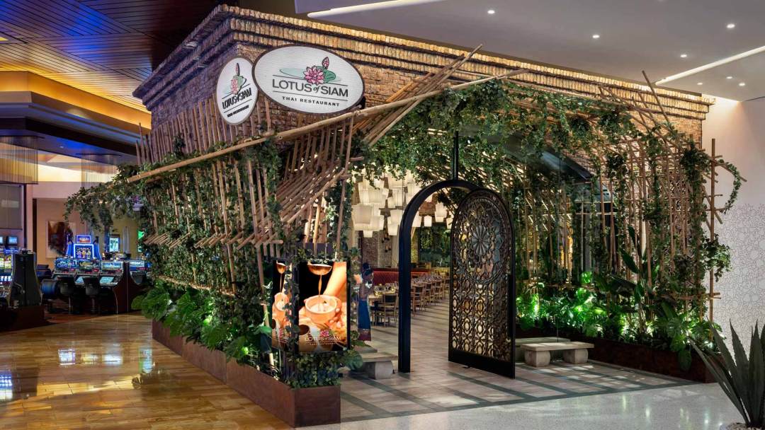 Interior Entrance to Lotus of Siam