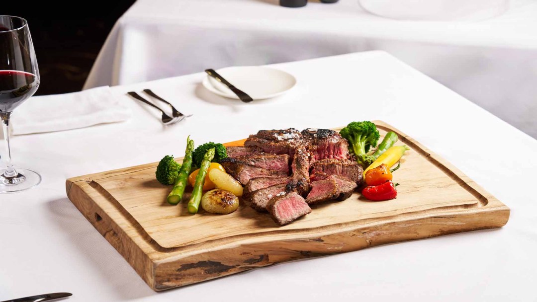 T bones steakhouse at Red Rock Resort