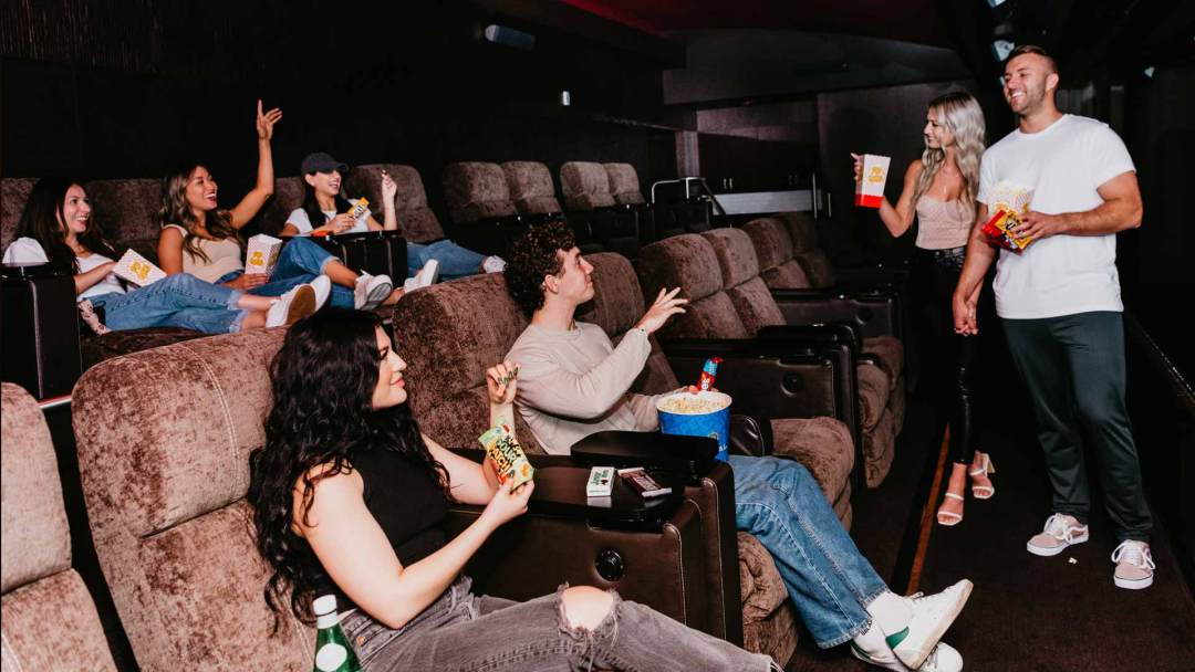 VIP Movie Booth Seating